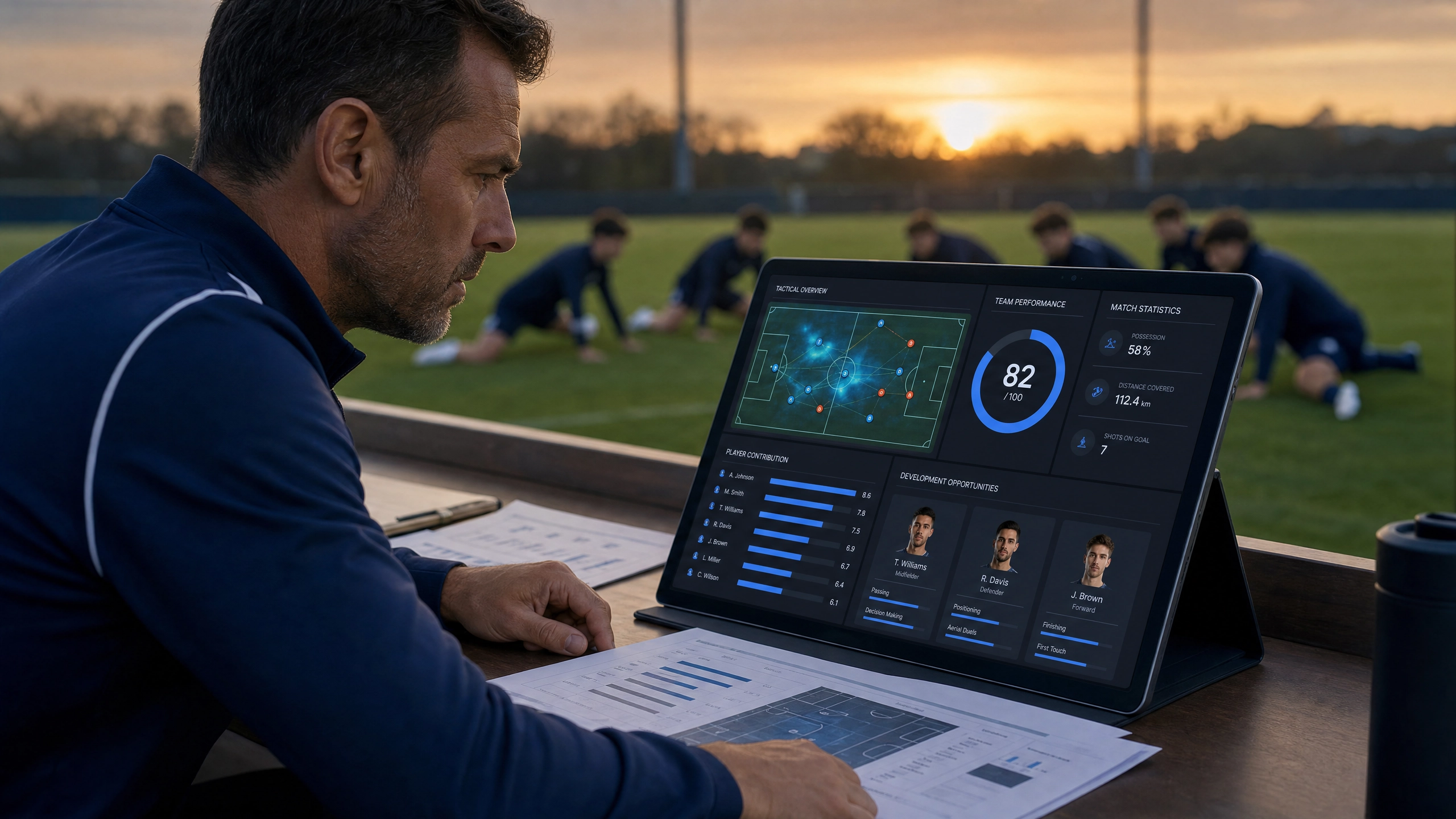 services coach performance reports
