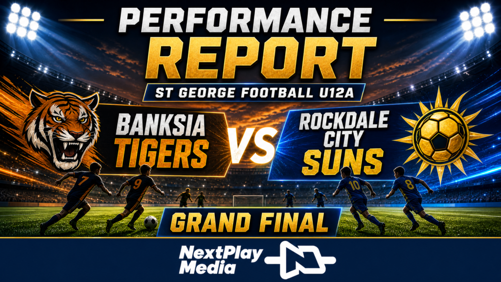 nextplay st george u12a grand final performance report cover